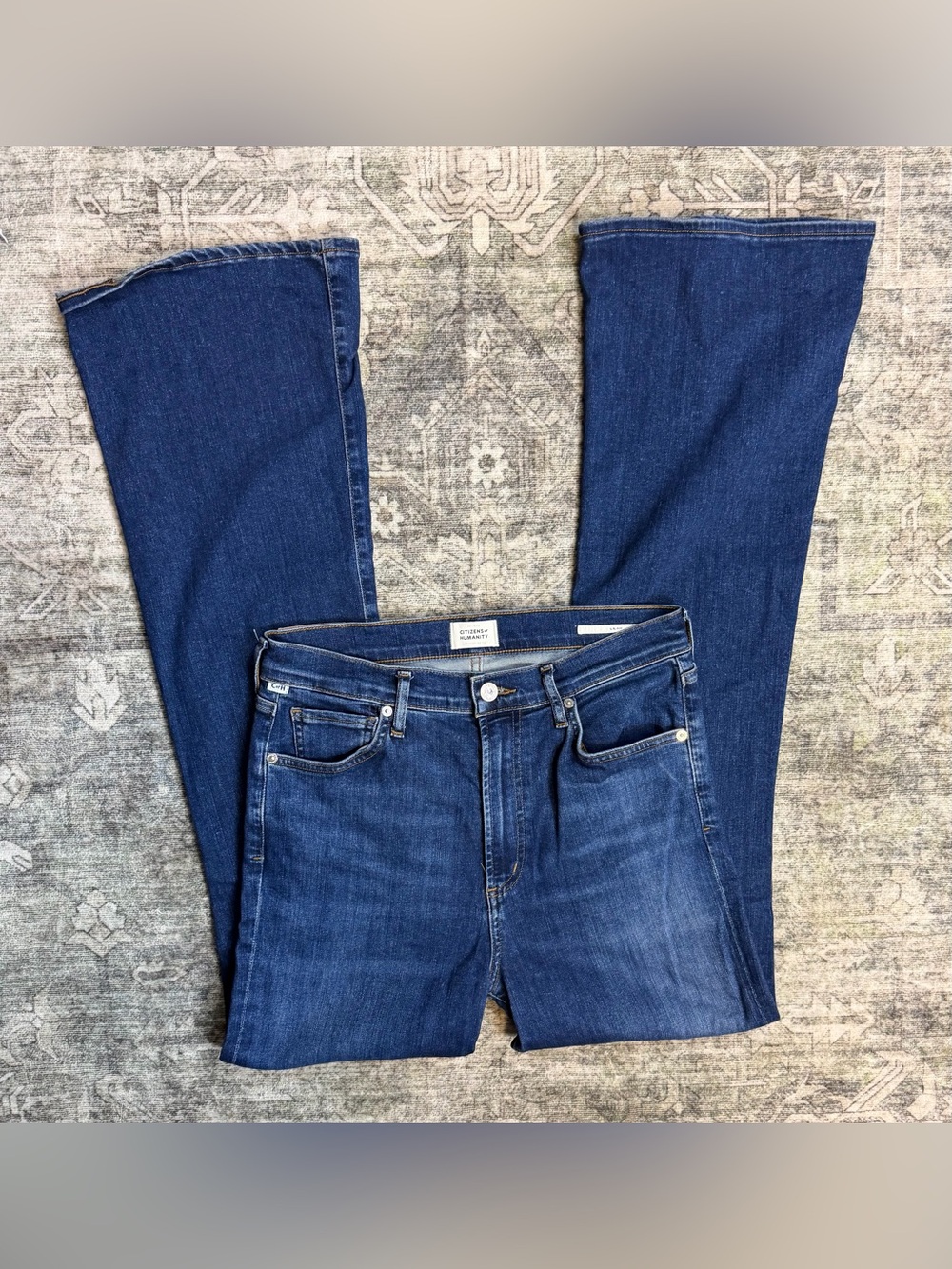 Citizens of Humanity Dark Blue Lilah Bootcut Jeans- Size 29